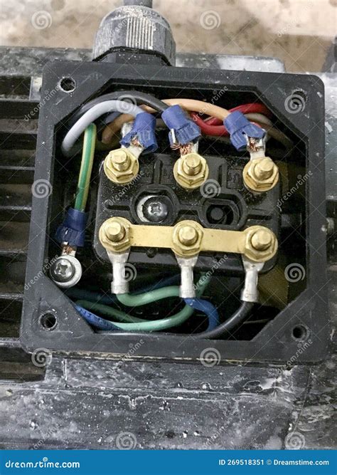 3 phase motor junction box|3 phase mains connection box.